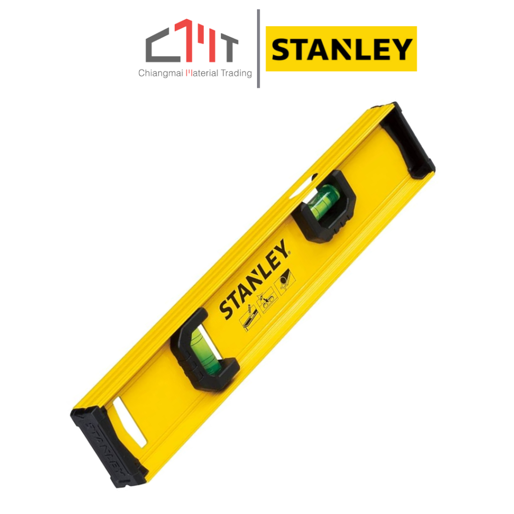 STANLEY ระดับน้ำ I-BEAM อลูมีเนียม ขนาด 12" - 48" No.42-072 - 42-076