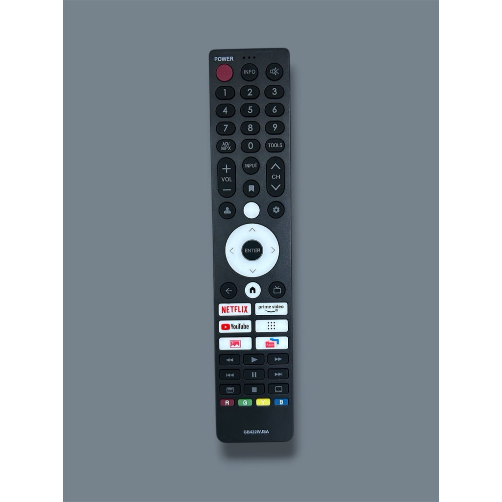 รีโมททีวี ชาร์ป รหัส GB422WJSA สำหรับ Sharp Smaart LED TV ปุ่มกด หรือ รหัสตรงใช้งานได้เลย *ทักมาสอบถ