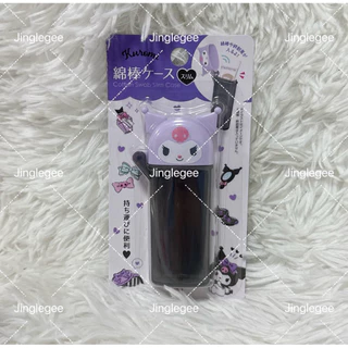 พร้อมส่ง Cotton buds คอตตอนบัด กล่องใส่cottonbuds Sanrio Disney สำลีก้านแบบพกพา กล่องใส่ไม้ขัดฟัน ของแท้จากญี่ปุ่น