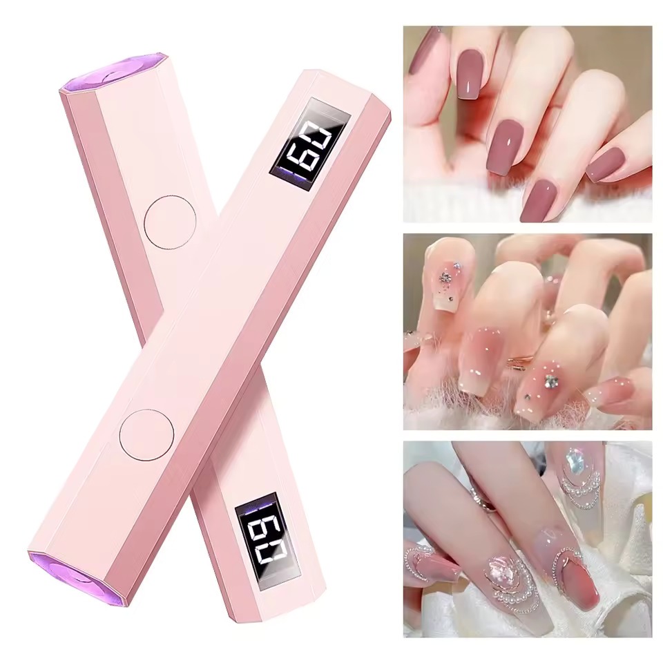 Handheld Nail Dryer Lamp UV/LED Nail Curing All Gel Polish Nail Art Tool Nail Art Convenient Nail Lamp