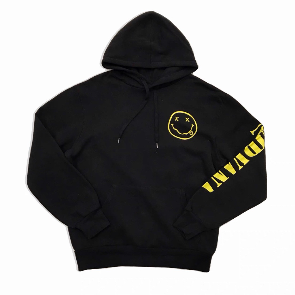 Nirvana hoodie เสื้อฮู้ด Nirvana smile face hoodie  ▪️เสื้อฮู้ด Nirvana งาน official แท้ ✨✨  (TS804)