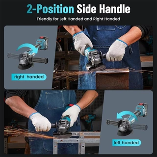 🔥MAKITA Angle Grinder🔥 เครื่องเจียรไฟฟ้า 4 นิ้ว หินเจียร ลูกหมู เครื่องเจียร ไร้แปรงถ่าน ลูกหมูไฟฟ้า ฟรี! ใบตัด 10แผ่น