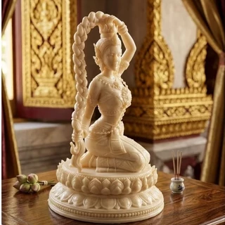 ​พระแม่ธรณีถือเป็นตัวแทนของความอดทนและความเมตตาหากคุณทำบุญแล้วกรวดน้ำลงดินนั่นคือการฝากบุญไว้กับท่านเพื่อให้ท่านช่วยเก็บ