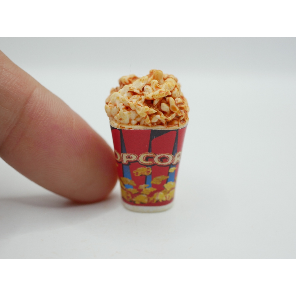 โมเดล ป๊อปคอร์น จิ๋ว (ราคา/ชิ้น) popcorn ถังป๊อปคอร์น เรซิ่น ของจิ๋ว ตกแต่งบ้านตุ๊กตา พร็อพถ่ายรูปน่ารักๆ