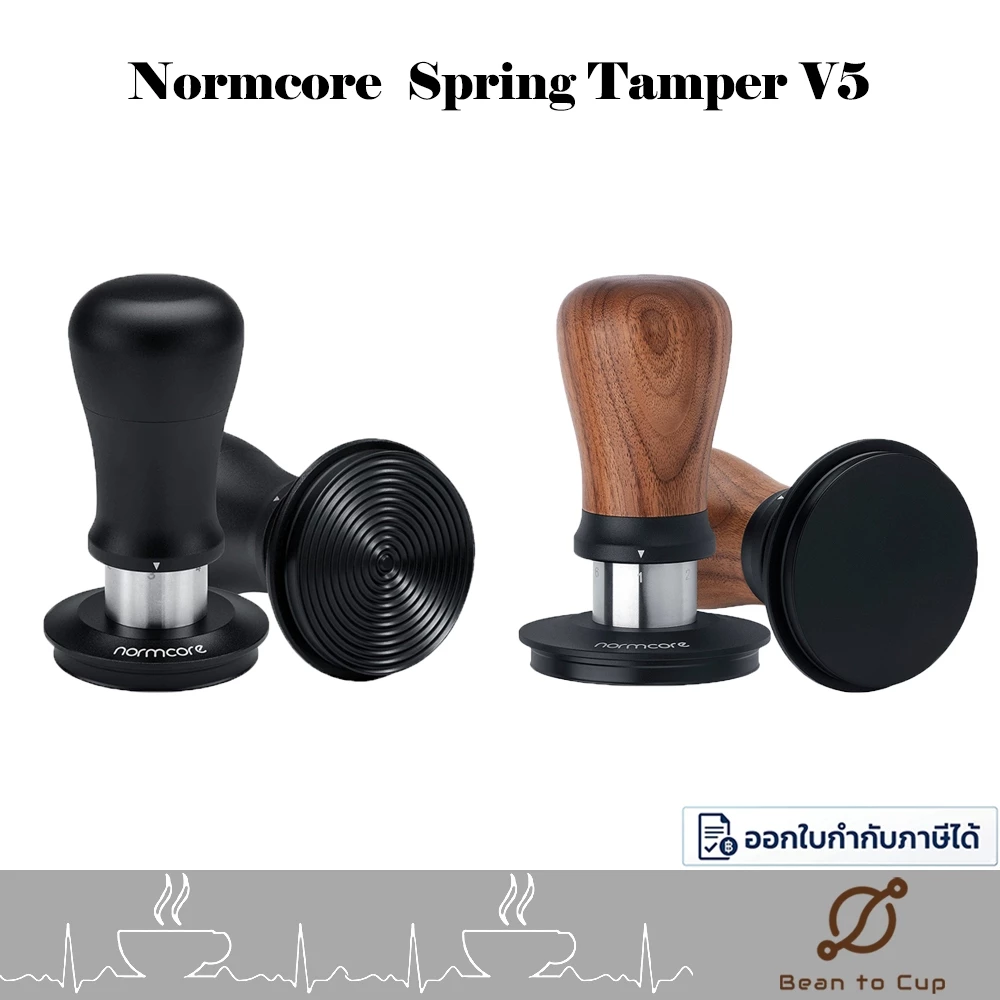 NORMCORE Spring Loaded Tamper V5 // แทมเปอร์สปริง ที่กดกาแฟขนาด 58.5mm ปรับแรงกดได้ 6 ระดับ