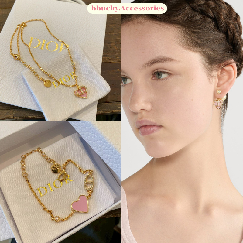 (D265 D266 D267)  สร้อยคอ สร้อยข้อมือ ต่างหู  D สวยหรู แมทซ์ได้ทุกลุค ปั๊มชัด ลูกคุณสุดๆ ♡♡