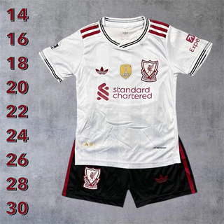 ชุดบอลชุดกีฬาเด็กเสื้อพร้อมกางเกงผ้านิ่มเย็นใส่สบายขนาดไซร้เด็ก1ขวบถึง13ขวบใส่ได้