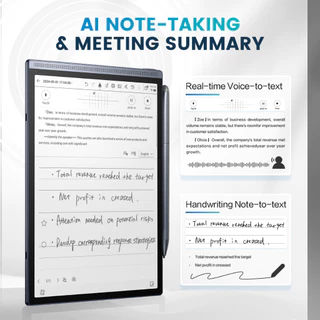iFLYTEK AINOTE Air 2 แท็บเล็ต E-Ink AI 8.2 นิ้ว สมุดโน้ตดิจิทัล บันทึกเสียง AI พร้อมปากกาสไตลัส eReader