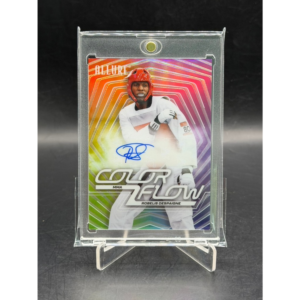 2025 Upper Deck Allure SE ROBELIS DESPAIGNE Color Flow Full Rainbow Auto #CFA-DE