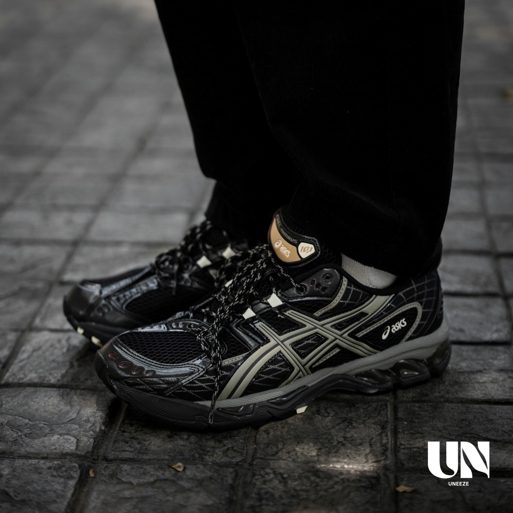 [ของแท้ ส่งไว จากไทย] ASICS GEL-NIMBUS 10.1 BLACK/CLAY GREY