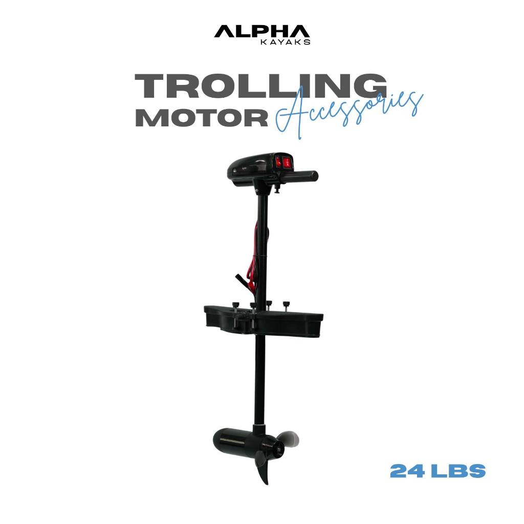 มอเตอร์ไกด์ Motor guide HK 24lbs มอเตอร์ติดท้ายเรือ ใช้กับเรือได้ทุกประเภท รับประกันศูนย์ไทย