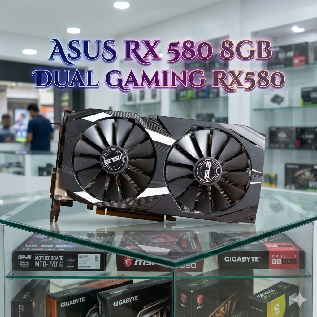 🔥การ์ดจอ AMD RX580 8GB DDR5 II ASUS / SAPPHIRE / GIGABYTE