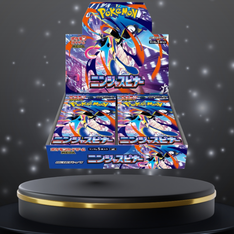[ของแท้พร้อมส่ง] รวมการ์ดโปเกมอน ซองสุ่ม ภาษาญี่ปุ่น Pokémon booster packs Ninja Spinner MEGA Dream