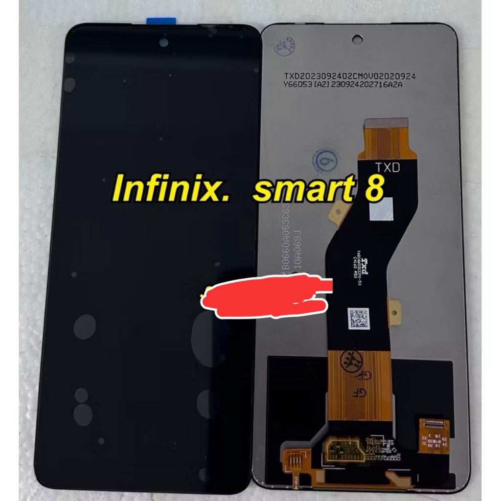จอ + ทัชสกรีน  Display infinix  smart8 smart 8 x6525 แถม ฟิล์มกระจก +ชุดไขควง+กาว