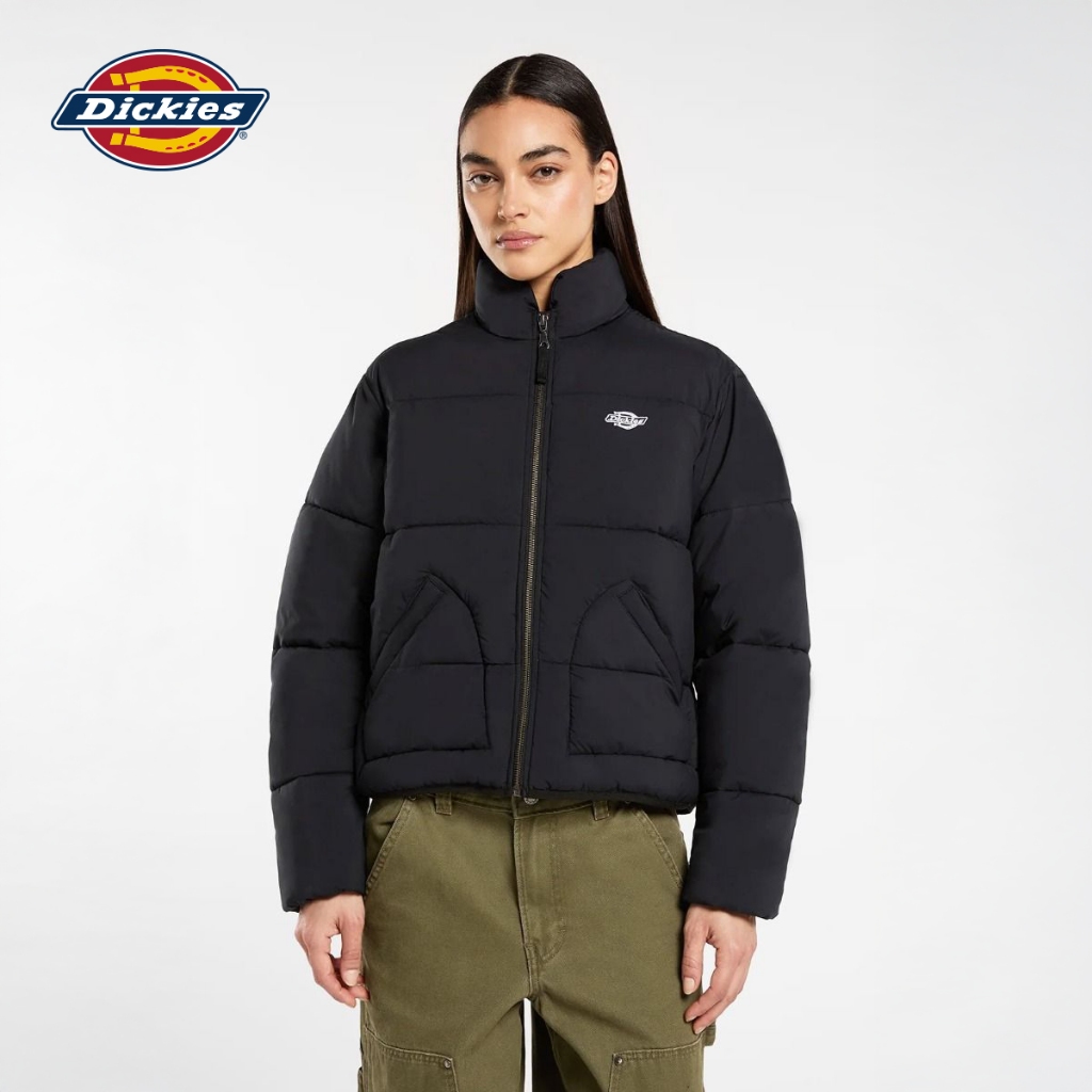 DICKIES WOMEN'S HEAVY JACKET - BLACK เสื้อแจ็กเก็ตหนา ผู้หญิง