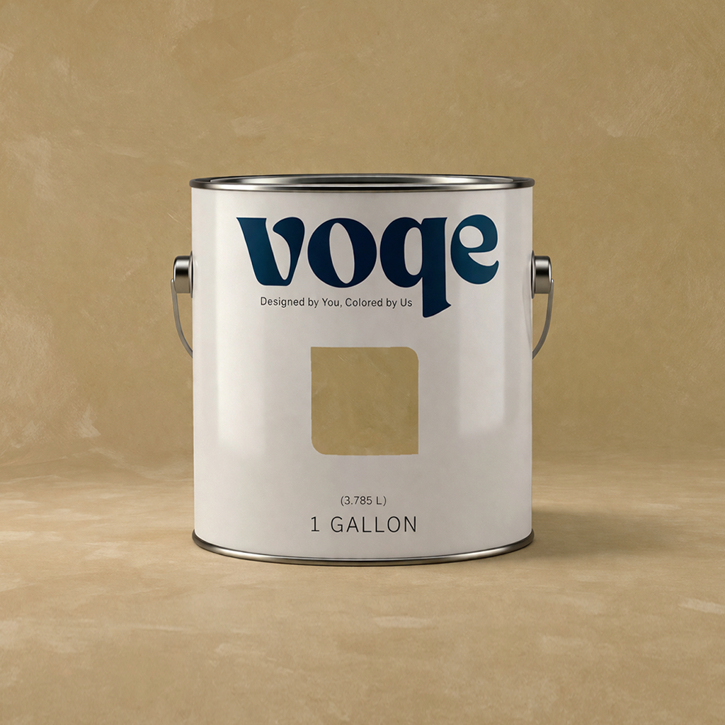 Voqe Mineral Finish เฉดสี ลูกพีชอ่อน สีตกแต่งธรรมชาติ สร้างมิติ ผิวสัมผัสแบบด้าน (Matte Finish)