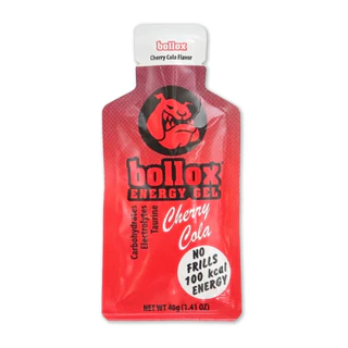 Bollox Energy Gel เจลให้พลังงาน กลิ่นรสฟรุตตี้เชอร์รี่/โคล่า ปราศจากส่วนผสมที่ไม่จำเป็น รับประทานและพกพาง่าย