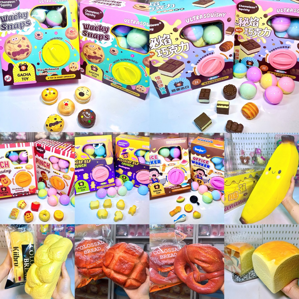 ล็อตใหม่ล่าสุด✨ รวมสกุชชี่ของแท้ น่ารักนิ่มสโลว์มาก กลิ่นหอม ของใหม่ | PPX_SQUISHY