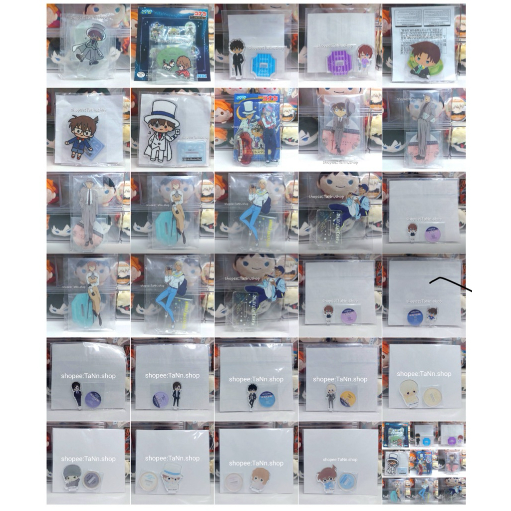 (พร้อมส่ง) Detective conan Acrylic stand Kuji โคนัน สแตนดี้ กุจิ ไฮบาระ จอมโจรคิด อากาอิ อามุโร่ เฮย์จิ มัตสึดะ มือ1