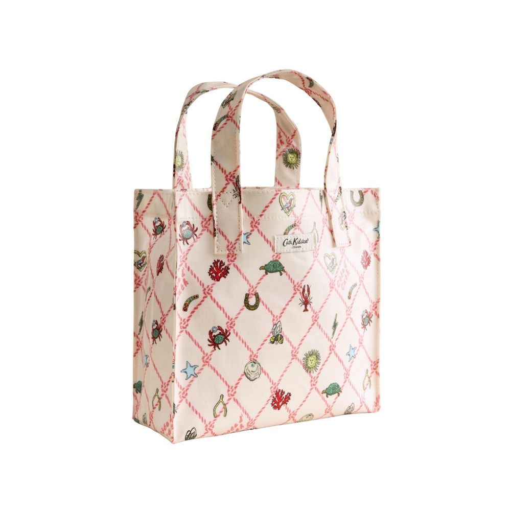 Cath Kidston Female Small Bookbag Rope Charms Pink