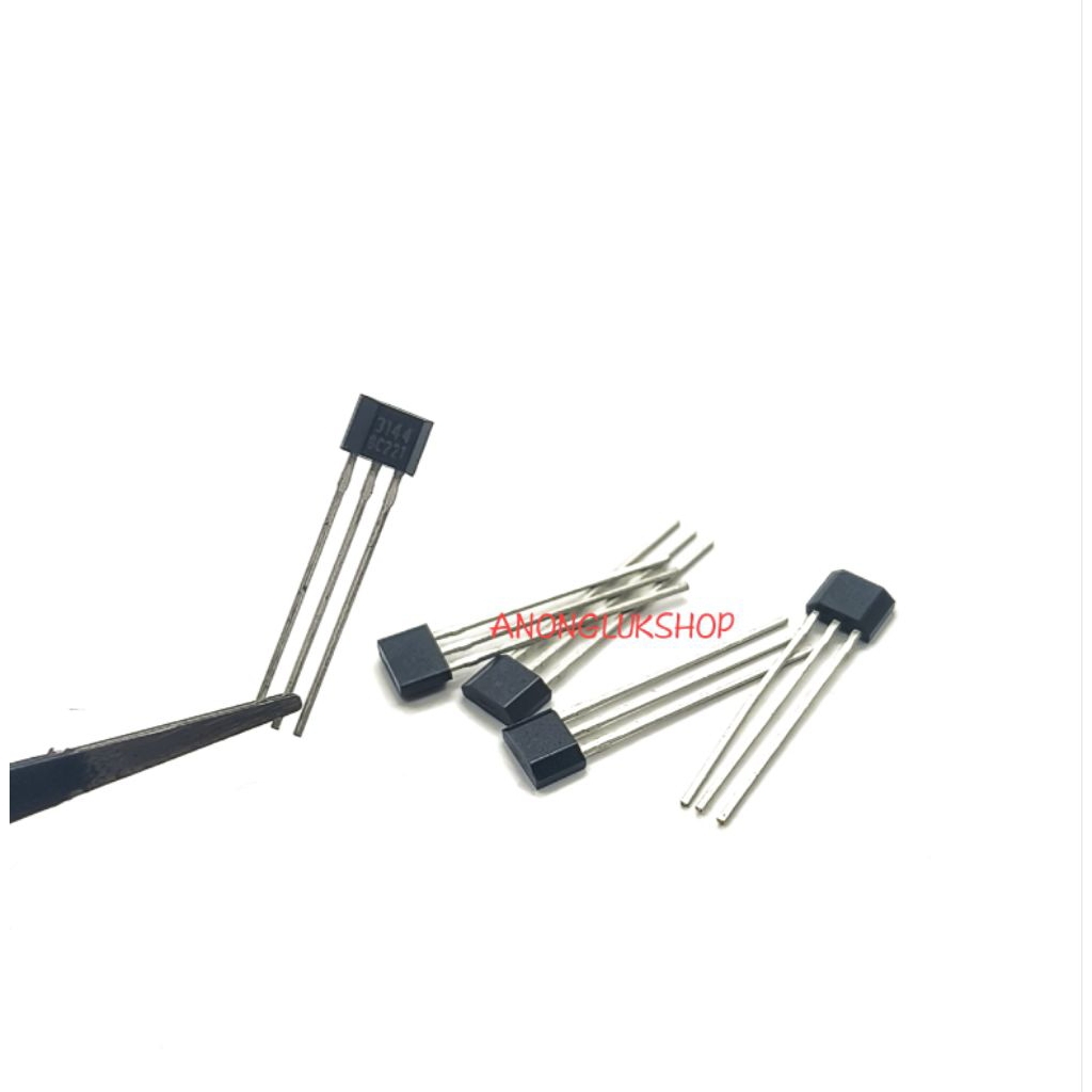 ราคา 1ตัว 👉👉 A3144 (44E) 3144 A3144E Hall Effect Sensor TO-92S เซ็นเซอร์วัดรอบมอเตอร์ 4.5 -24V