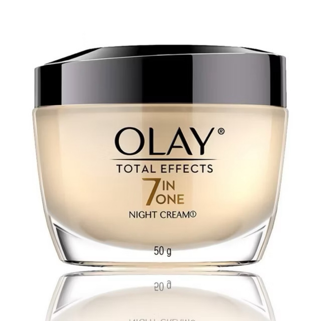 Olay Total Effects 7 in One Night Cream ขนาด 50 กรัม โอเลย์ โททัล เอ็ฟเฟ็คส์ 7 อิน 1 ไนท์ ครีม