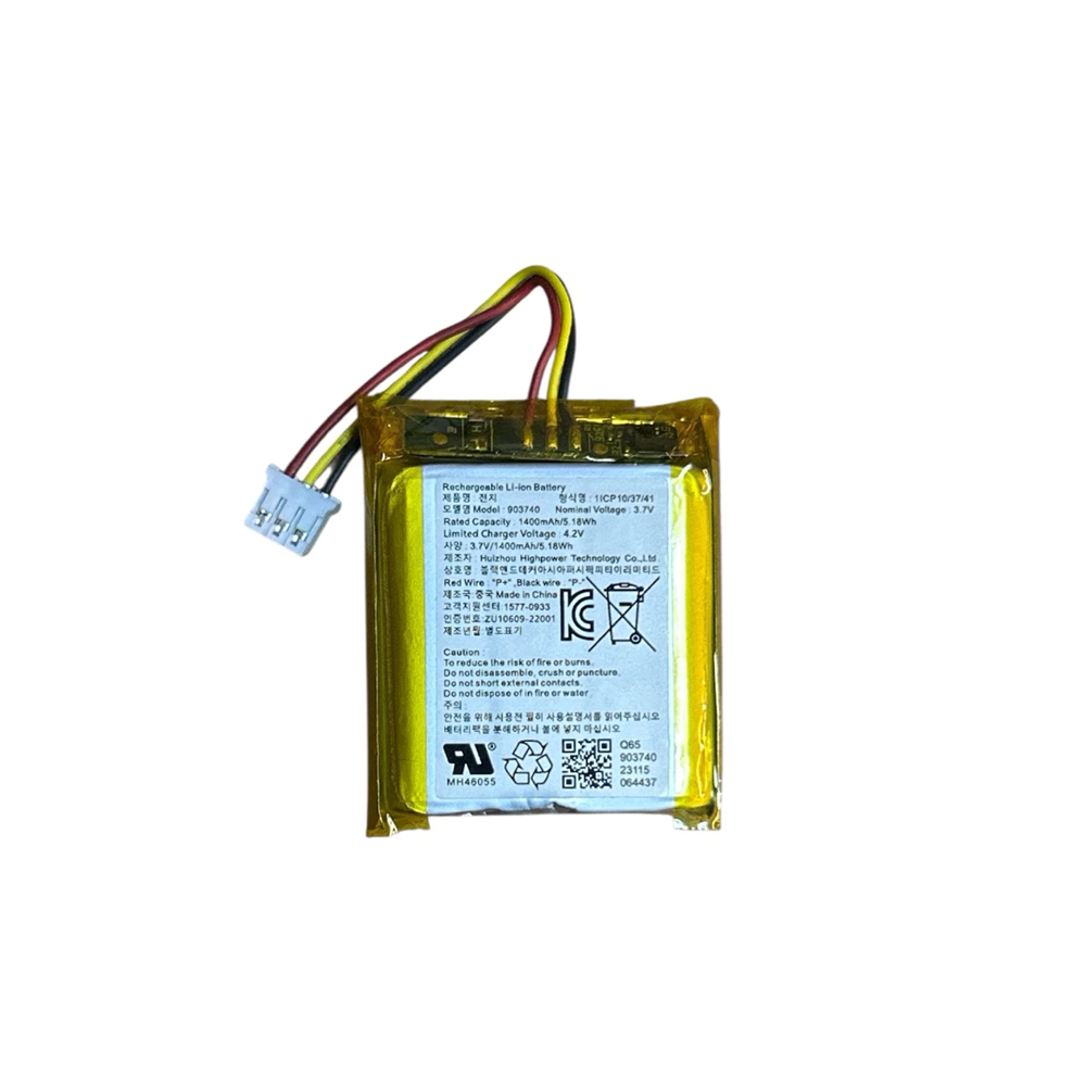 แบตเตอรี่ลําโพงสําหรับ Sony SRS-XB10 SRS-XB12 SRS-XB13 SRS-XB100 1400mAh 903740