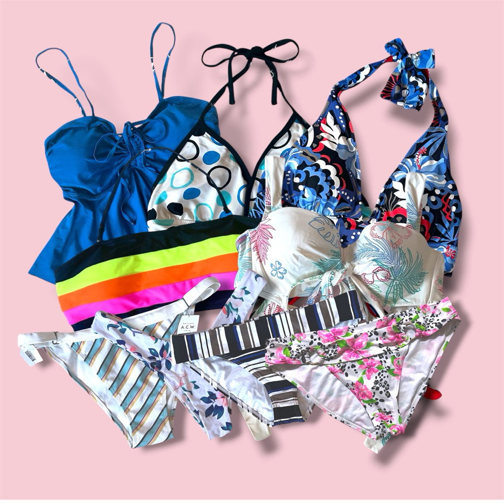 ( Update )🎉รวมบิกินี่ บน ล่าง มือสอง Size XL-4XL น่ารักๆ👙👒