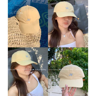(พร้อมส่ง🛻)หมวกปักอักษร ตัว M Minimal Cap 🌼✨🧢 ปรับระดับได้ มีให้เลือกหลายสี