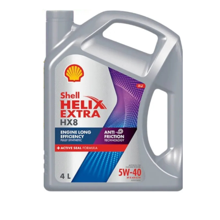 น้ำมันเครื่องสังเคราะห์ Shell Helix HX8 Synthetic  เบนซิน 5W-40/30