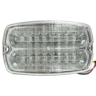 NEW ไฟฉุกเฉิน รุ่น LED-18M (ราคา 1ชิ้น) 18จุด ไฟไซเรน อเนกประสงค์ สีแดง/ สีน้ำเงิน 12V