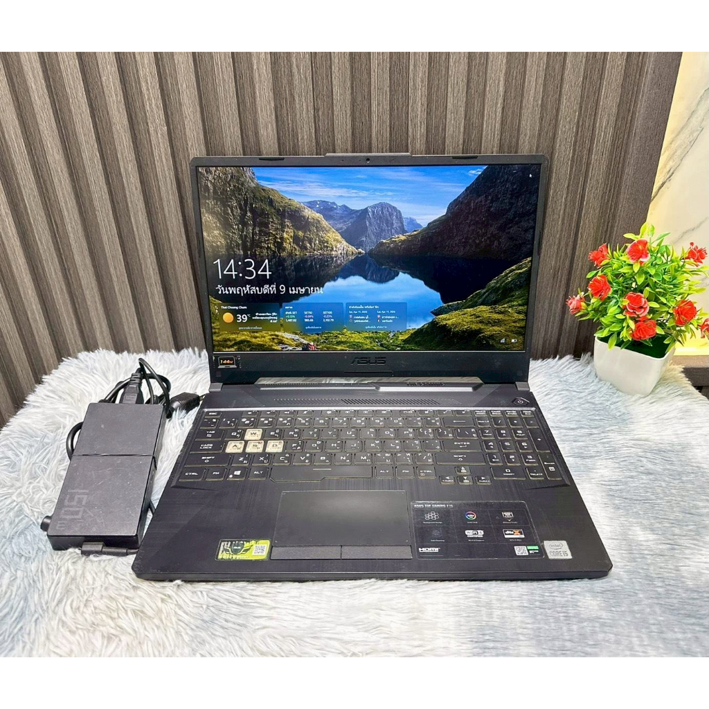 โน๊ตบุ๊ค   ASUS TUF Gaming F15 รุ่น FX506LH-HN002T  🌕ราคา 13,300 บาท🌕