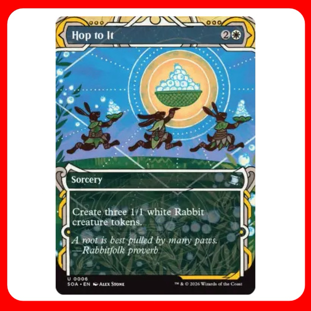 [MTG] Hop to It (Showcase) (#6) [SOA] [WHITE] [UNCOM] | Magic the Gathering