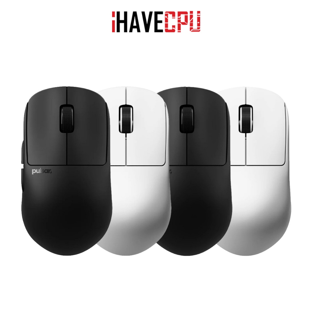 เมาส์ (mouse) iHAVECPU PULSAR X2H CRAZYLIGHT WIRELESS