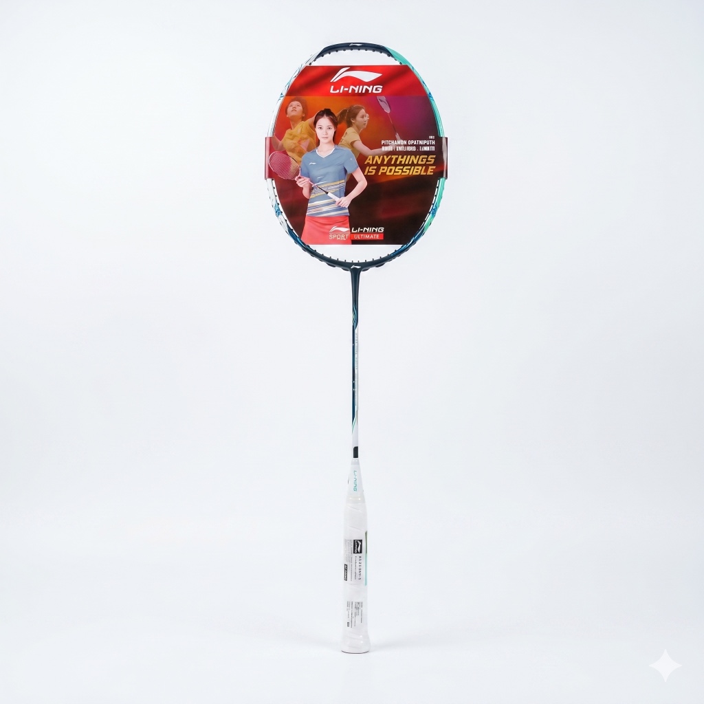 Li-Ning Halbertec 6000 (4U) AYPU007-4S ไม้แบดมินตัน สายสมดุล ตีง่าย สวิงไว ของแท้ 100%