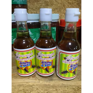 น้ำปลาเเมงดาชุด3ขวด หอมอร่อย(ขวดละ60มล)