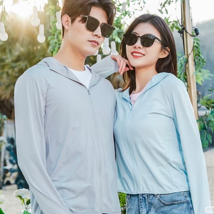 สื้อแจ็คเก็ตกัน UV  เสื้อกันแดดกันลม น้ำหนักเบา แขนยาว