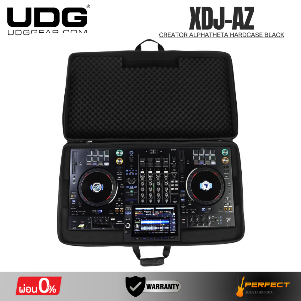 กระเป๋าเคสแข็งสำหรับ DJ Controller UDG Creator AlphaTheta XDJ-AZ Hardcase Black * กรุณาสอบถามก่อนสั่