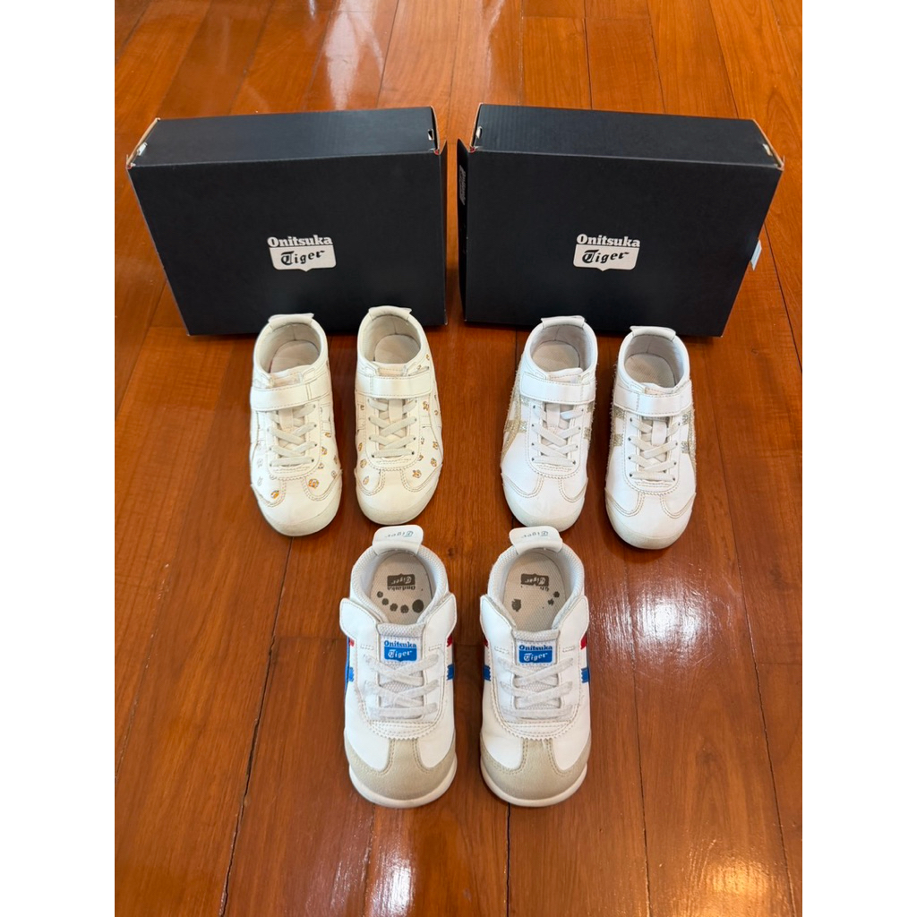มือสอง ของแท้ สภาพดีค่ะ ของเด็กเล็ก onitsuka tiger size 16cm และ 18.5cm