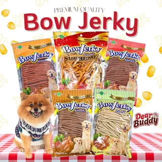ขนมสุนัข Bow Jerky 800 กรัม โบว์เจอร์กี้ (รสแกะ 700 กรัม)