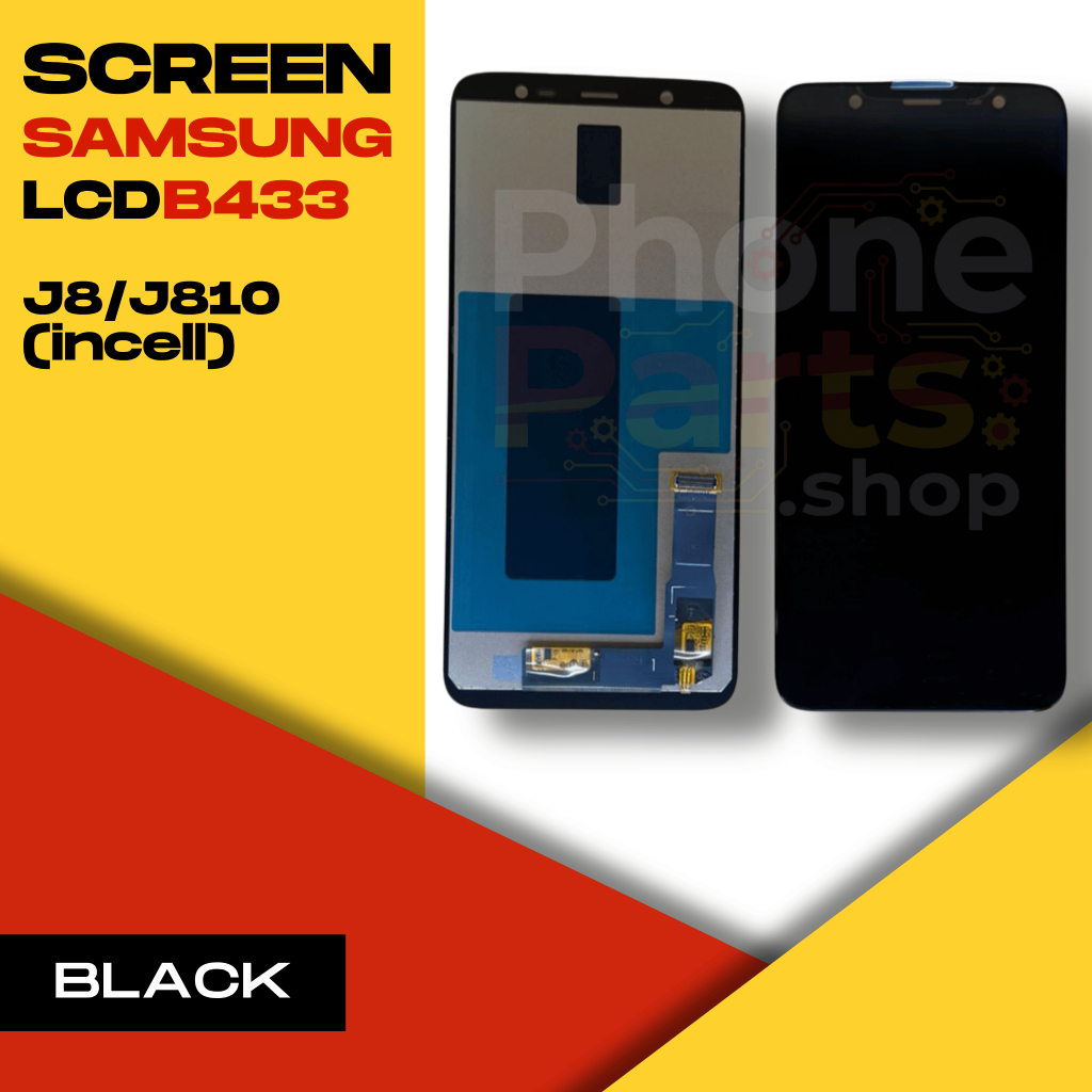 หน้าจอ LCD Samsung J8/J810 (BLACK)