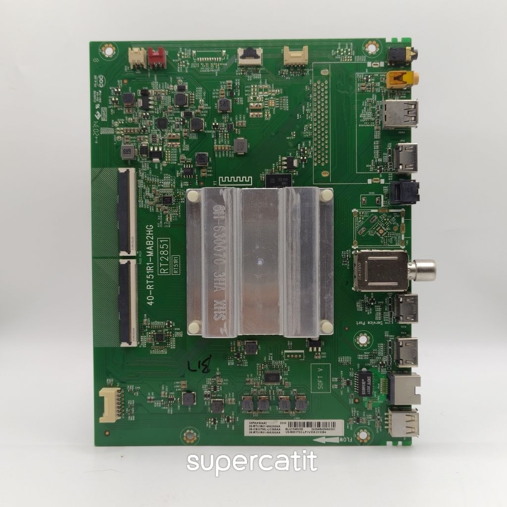 เมนบอร์ด TV TCL (55 นิ้ว)ใช้กับรุ่น 55P8 รหัส 40-RT51R1-MAB2HG