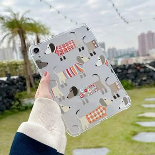 เคส For Samsung Galaxy Tab A9 Plus A9+ A11 Plus S6 lite S7 S8 S9 S10 FE S9FE Tab A9+/S9 FE+ อะคริลิก Case เคสหลังใส