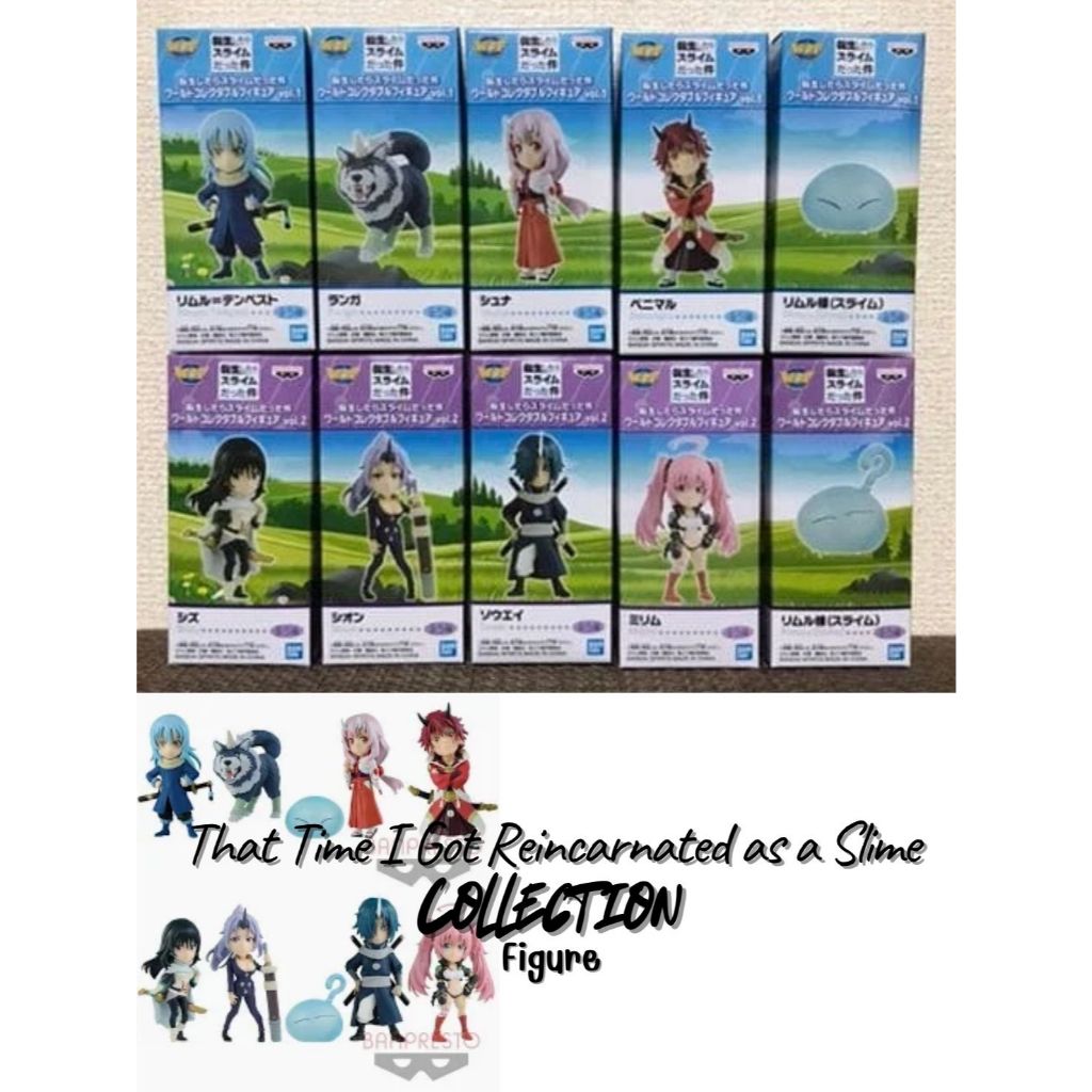 That Time I Got Reincarnated as a Slime World - Collection - vol 1&2 - WCF - Banpresto -