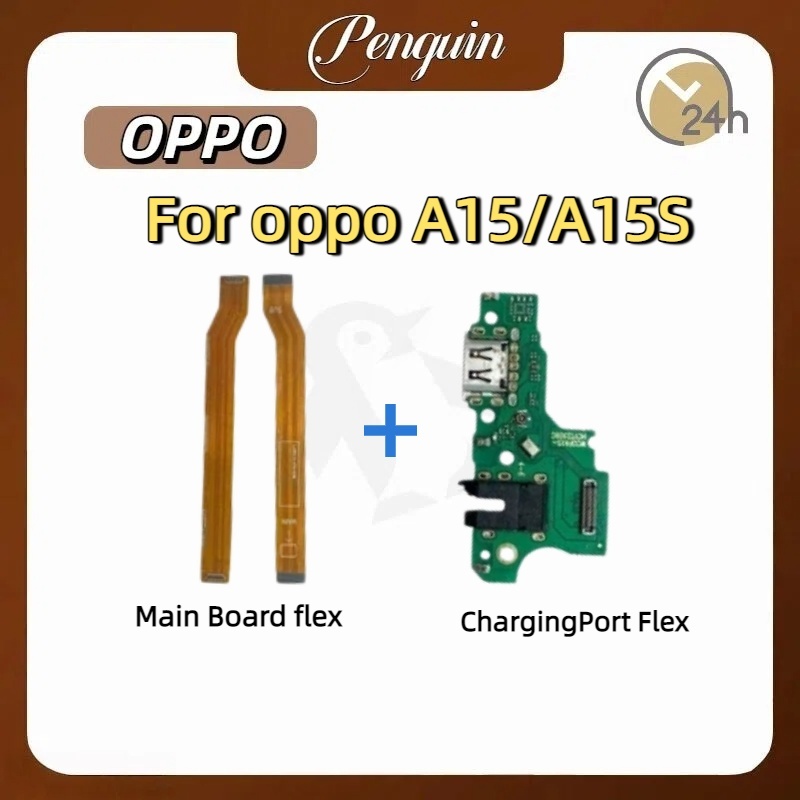 แพรตูดชาร์จ ตูดชาร์จ (Charging board) สําหรับ oppo A15 / A15S แพรต่อจอ (Main Board Flex)