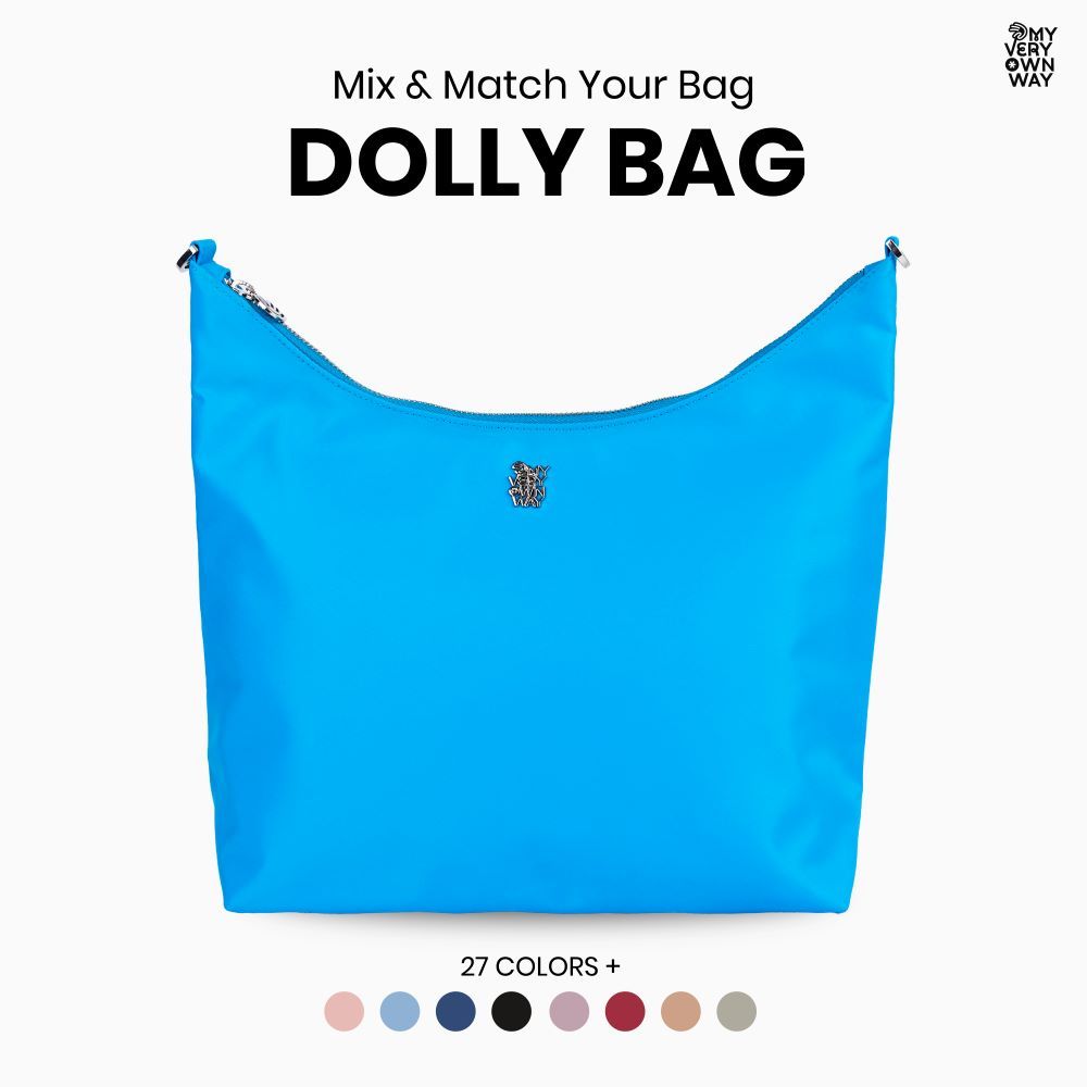MyVeryOwnWay | NEW✨ Dolly Bag รุ่นใหม่ล่าสุด กระเป๋าสะพายสุดชิค จุของได้เยอะมาก (มีให้เลือก 27 สี)