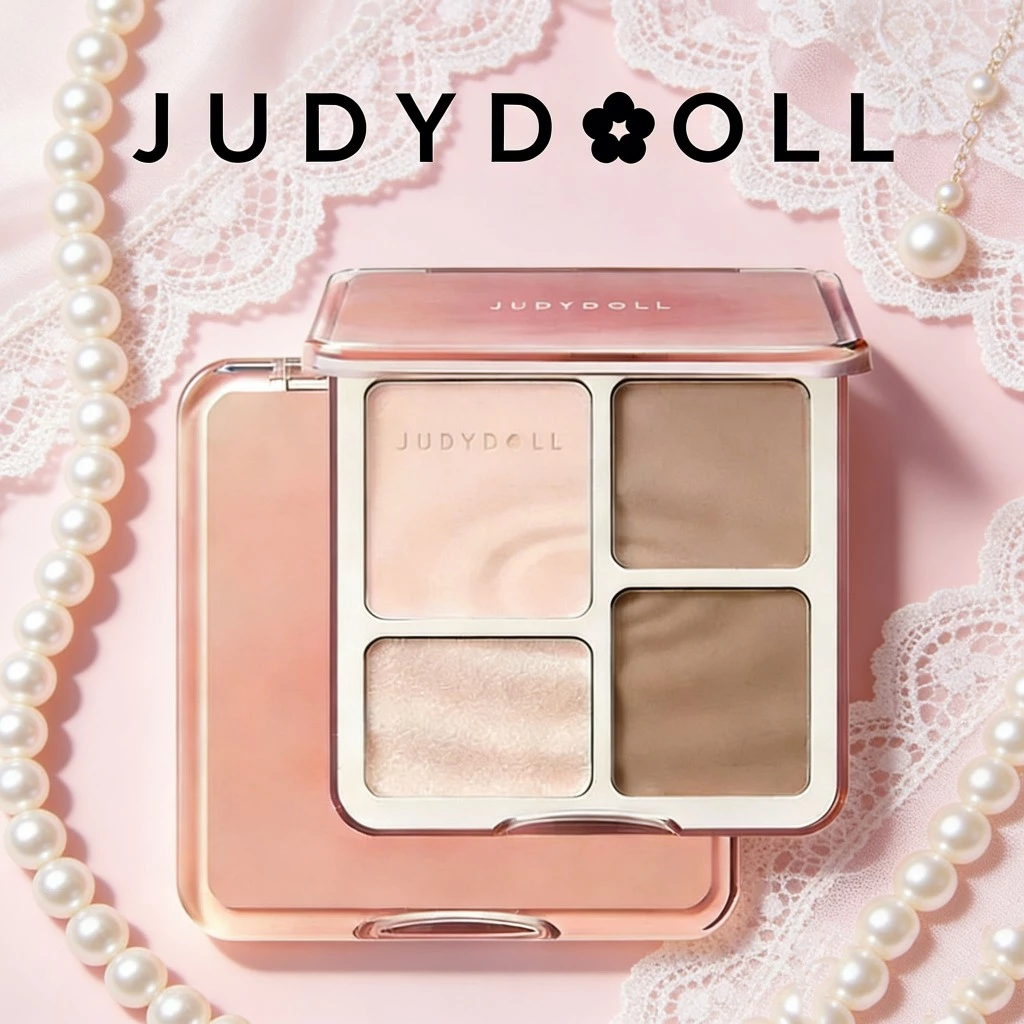 JUDYDOLL Highlight & Contou สีสวย ฉ่ำวาว ติดทน กันน้ำ 9g แก้ม Matte
