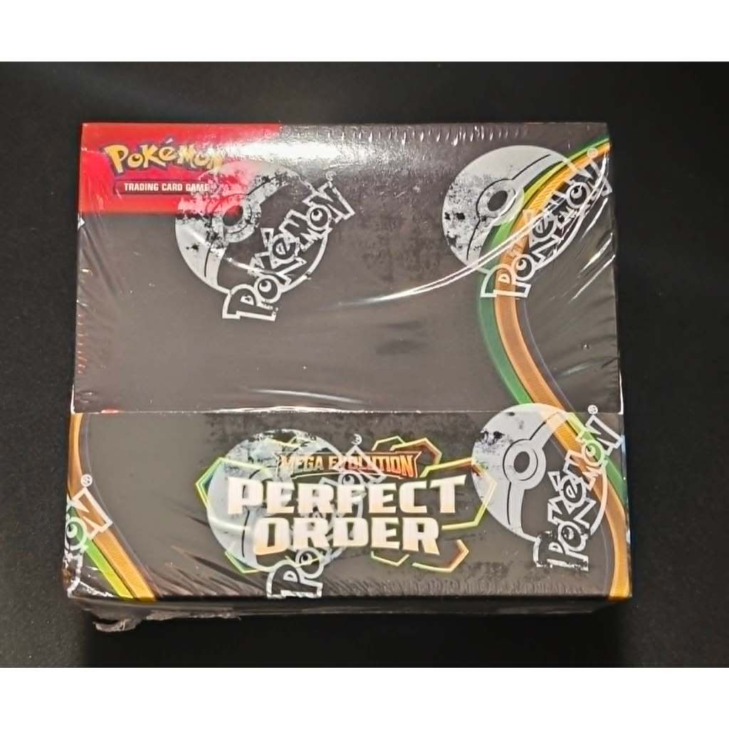 Pokemon Mega Evolution Perfect Order Booster Box Sealed English