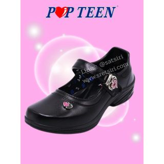 รองเท้านักเรียนหญิง POPTEEN ป๊อปทีน รุ่นใหม่ล่าสุด🔥ลดสูงสุด35%🔥 ออกบิลเบิกโรงเรียนได้❗️
