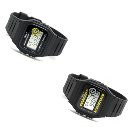 CASIO นาฬิกาข้อมือ สายเรซิ่น รุ่น F-94,F94WA,F94WA-8DG,F94WA-9DG